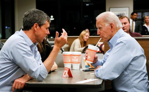 Lluvia de apoyos para Biden en vísperas de la gran cita de las primarias