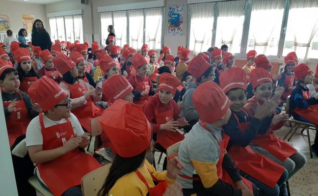 La campaña 'Productos de León en la Escuela' llegará a más de 350 alumnos de ocho centros escolares de la provincia