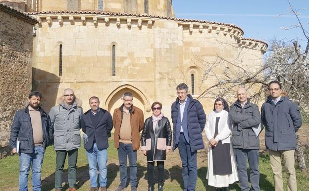 La Junta recibe las obras de la Iglesia del Monasterio de Gradefes, cuya inversión ascendió a más de 44.000 euros