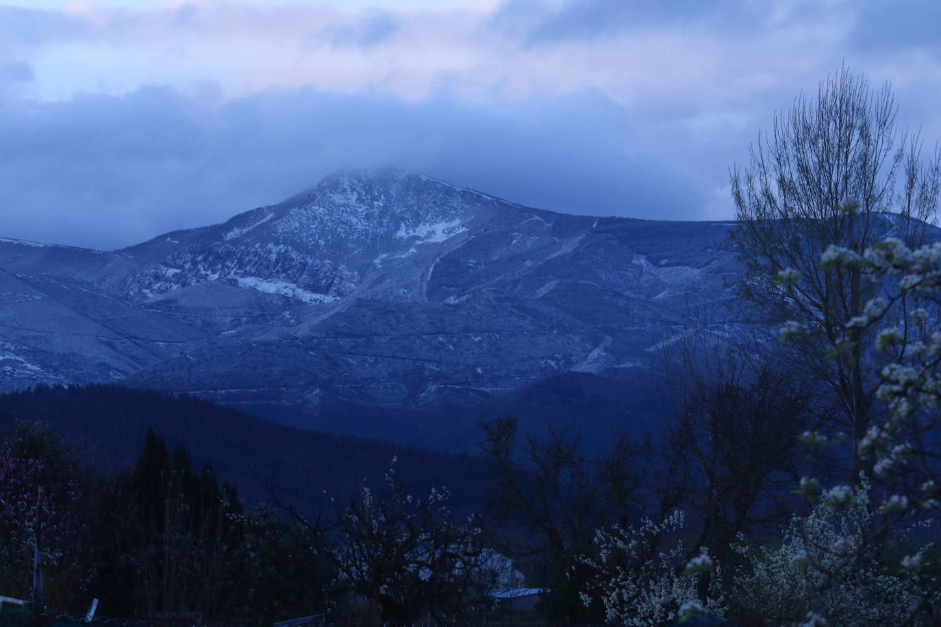 Nieve en El Bierzo