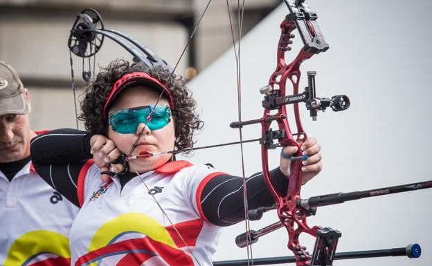 Andrea Marcos tiene en el aire poder revalidar título europeo arco compuesto