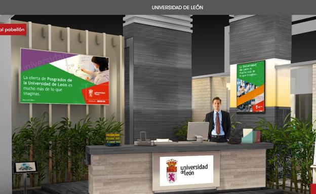 La Universidad de León participa en la primera feria virtual sobre másteres oficiales