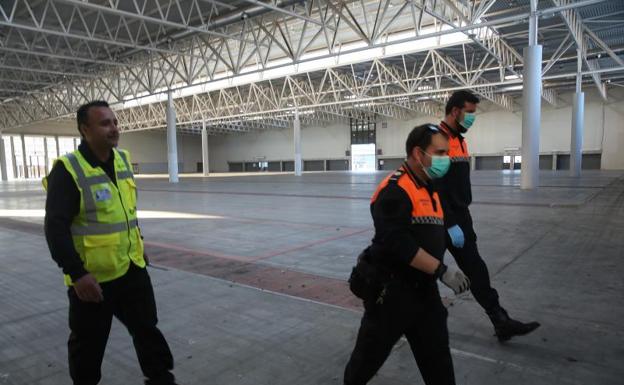 Sanidad levanta un hospital de campaña en la Feria de Valladolid y llevará allí enfermos de toda la comunidad