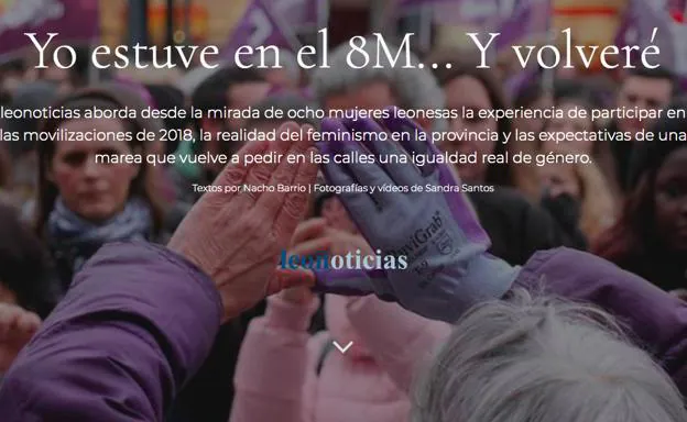 Un reportaje de leonoticias sobre el 8M, finalista en los Premios La Buena Prensa
