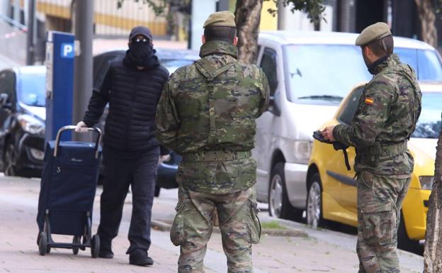 El Ejército de Tierra continúa este sábado con tareas de desinfección en la provincia de León