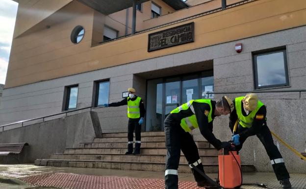 La UME participará en tareas de desinfección en distintos puntos de la provincia de León