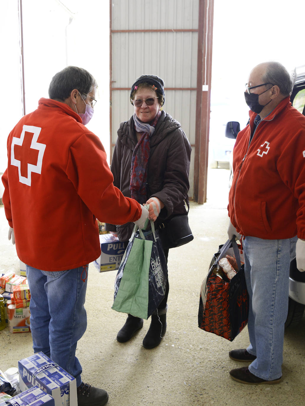 Cruz Roja, en la provincia de León