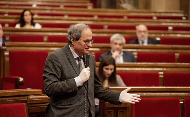 Torra intentará alargar al máximo su mandato, pendiente del Supremo