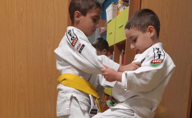 Las ganas pueden a los judokas más jóvenes de León