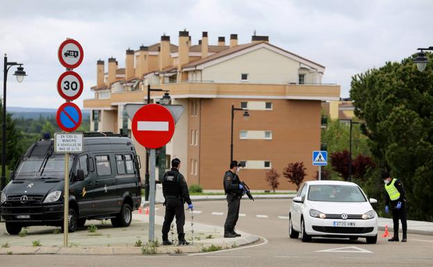 El GRS de León ayuda a la Guardia Civil a reforzar la vigilancia en Valladolid