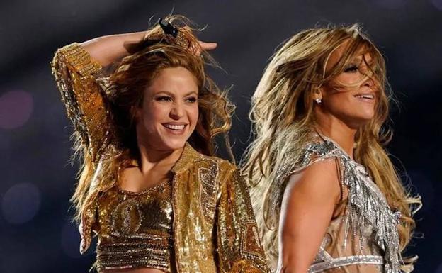 Jennifer López publica junto a Shakira imágenes inéditas de sus ensayos para la Super Bowl