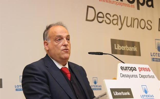 Tebas: «Me gustaría empezar el 12 de junio, pero no sé la fecha exacta»