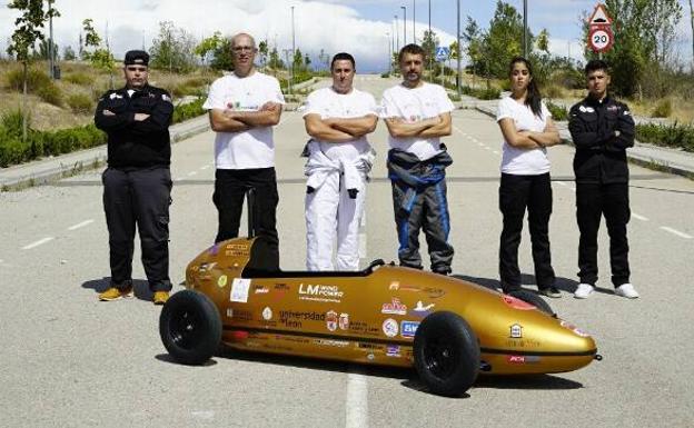 El Consejo Social de la ULE concede el Premio a la Innovación en la Enseñanza '20 a un bólido de carreras que funciona por inercia