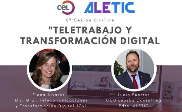 El Cel y Aletic celebran mañana una jornada online centrada en el teletrabajo y la seguridad