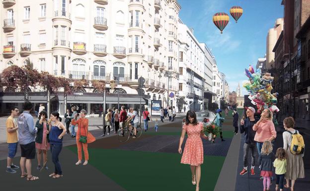 El PP municipal de León ve en la reforma de Ordoño II una «burda copia» de la peatonalización de Oxford Street que se descartó