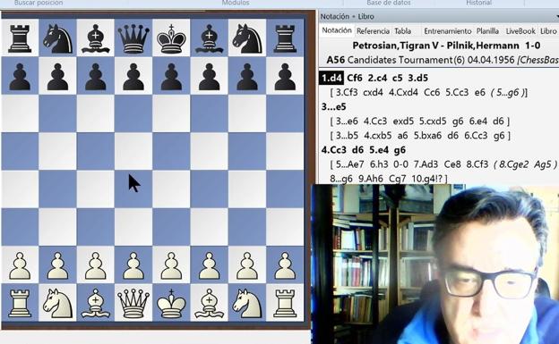 Una historia del ajedrez y un problema de la mano de Marcelino Sión