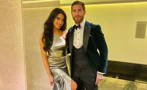 Sergio Ramos y Pilar Rubio muestran su cena romántica confinados