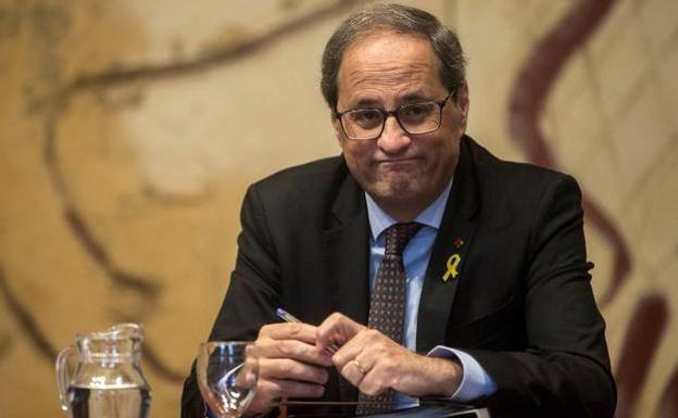 Torra vuelve a descartar elecciones a pesar de la presión de ERC