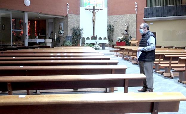 Las celebraciones religiosas se permiten en fase cero y León prepara sus templos con todas las medidas