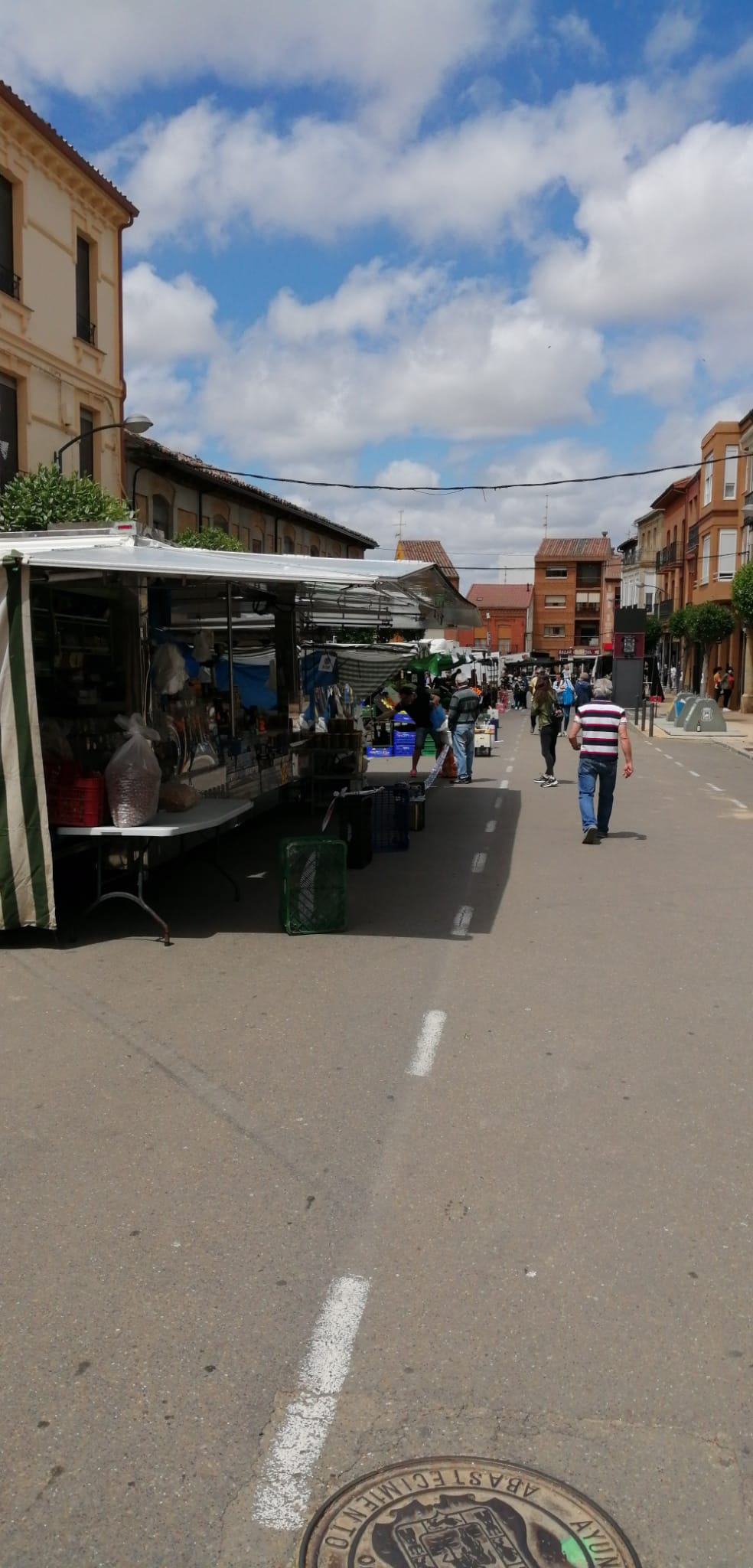 El mercado vuelve a Sahagún