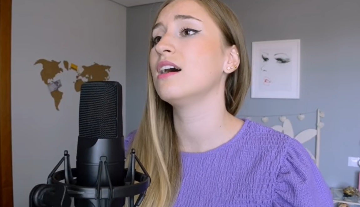 Andrea López, la creadora de un nuevo 'himno' a León inspirado en el confinamiento