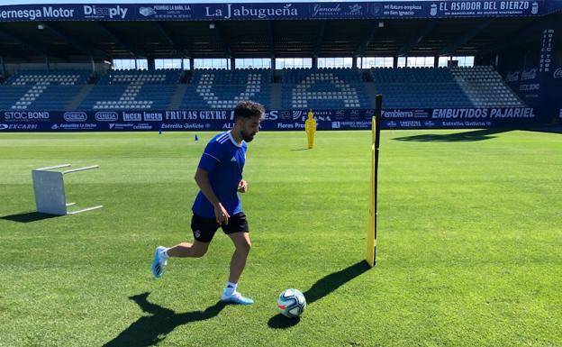 La Ponferradina comienza el trabajo en dos grupos con sesiones más intensas