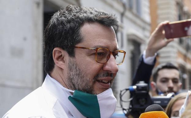 El Senado libra a Salvini del juicio por el 'caso Open Arms'