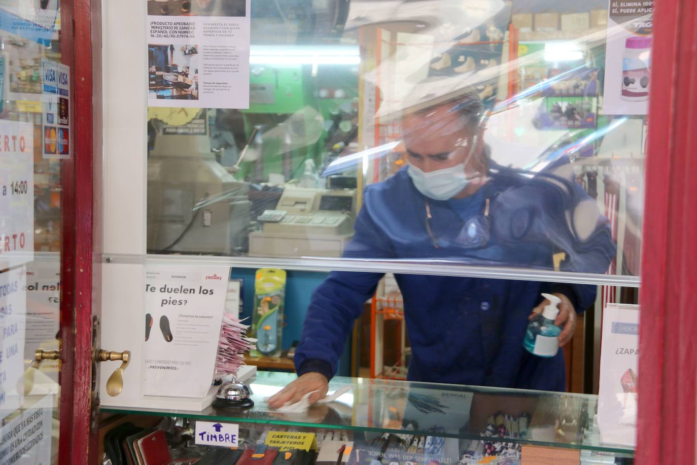 Las zapaterías ya notan la fase 1