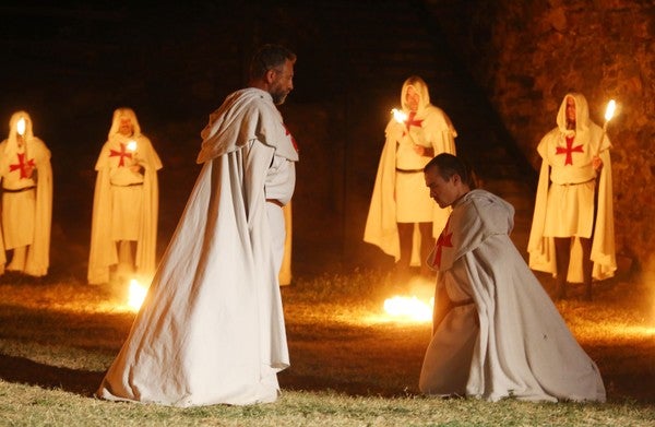 La compañía Conde Gatón suspende este año las visitas teatralizadas nocturnas al Castillo de Ponferrada