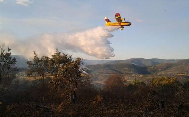 Casi 300 medios aéreos participan desde este lunes en la campaña estival contra los incendios