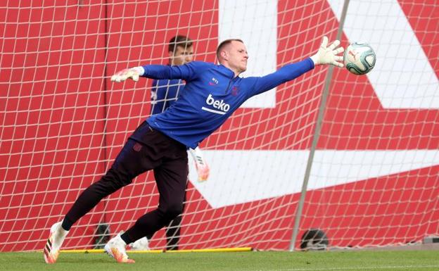 Ter Stegen: «Estamos mejor que antes del parón»