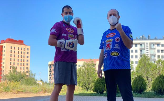 El boxeador leonés Rubén Álvarez retoma los entrenamientos