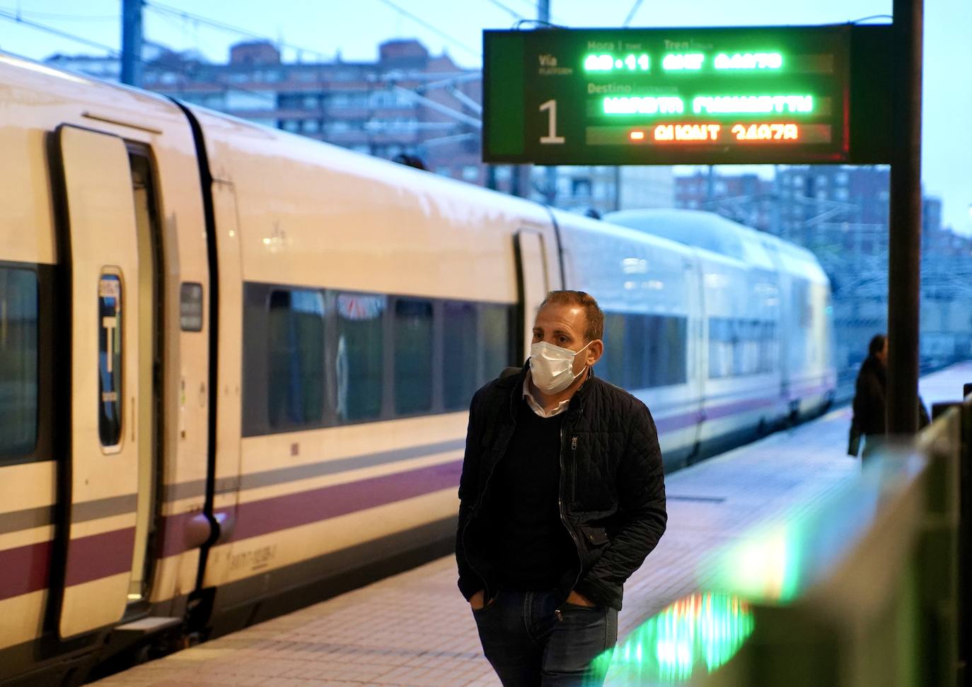 Los trenes y autobuses podrán circular con plena ocupación desde el lunes en León