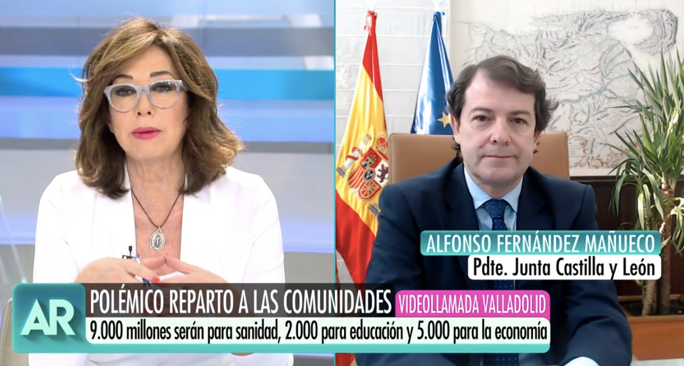 Mañueco ve un «castigo injustificado» en el reparto del fondo extraordinario