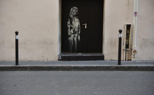 Hallan en Italia la supuesta obra de Banksy en homenaje a víctimas de la masacre Bataclan