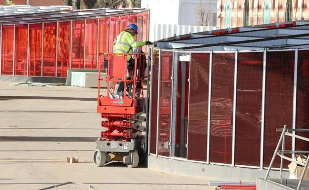 La obra de soterramiento en la estación de León alcanza el 95% de ejecución