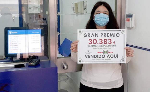 El sorteo de la Bonoloto deja un premio de más de 30.000 euros en Ponferrada