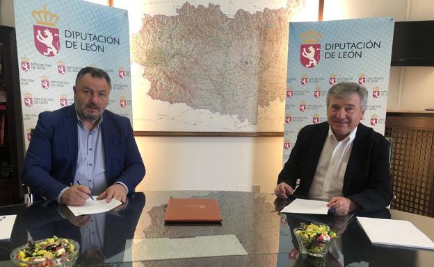 La Diputación renueva el convenio de colaboración con el Ayuntamiento de Carracedelo