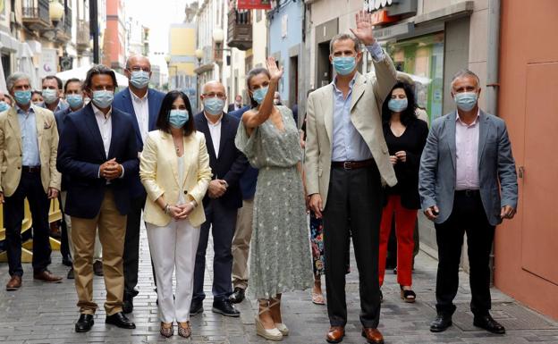 La casa de Pérez Galdós, primera parada de los Reyes en su visita a Canarias