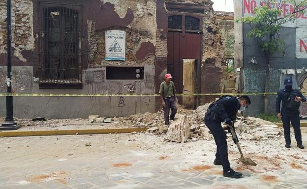 El terremoto en México deja al menos seis muertos y cuatro heridos