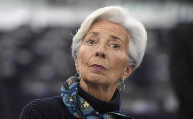 Christine Lagarde confía en que el punto más bajo de la crisis haya quedado atrás