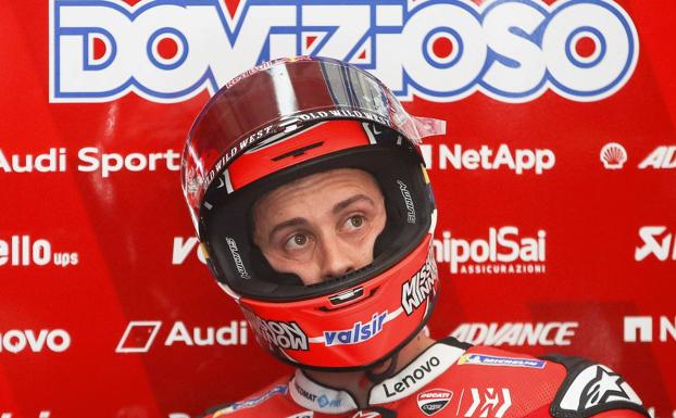 Dovizioso se fractura la clavícula