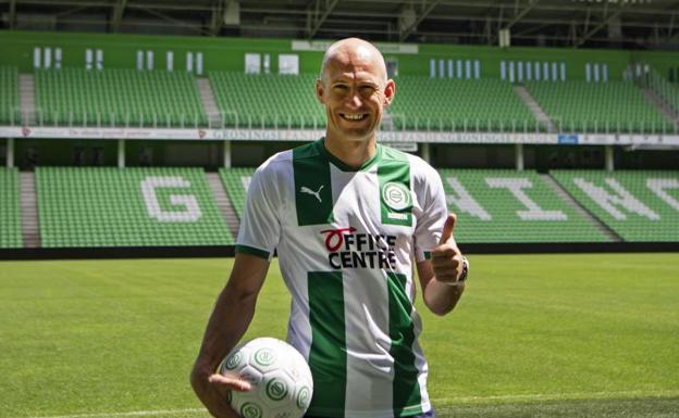 Robben vuelve al fútbol: «Lo hago por amor al Groningen»