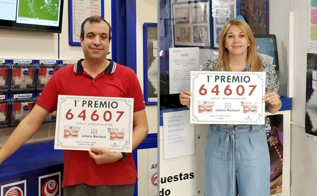 La Bañeza y San Andrés del Rabanedo, agraciados con parte del primer premio de la Lotería Nacional