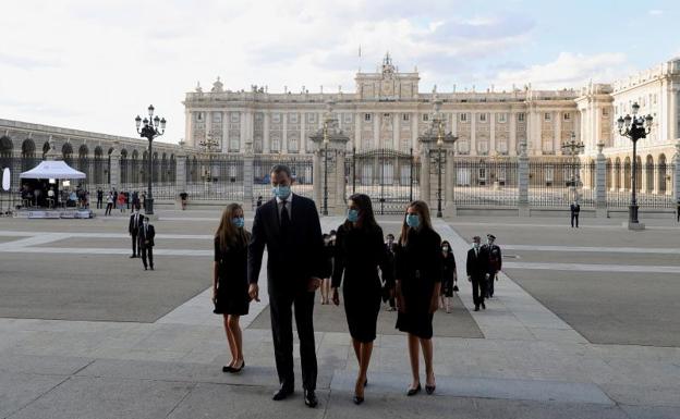 Los Reyes presiden el funeral por las víctimas del coronavirus