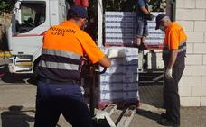 Cáritas Ponferrada reparte 22 toneladas de alimentos a 456 familias desfavorecidas