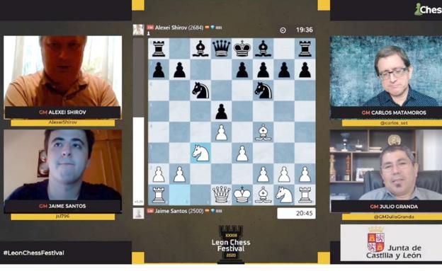 El leonés Jaime Santos derrota a Shirov y alcanza la final del Magistral