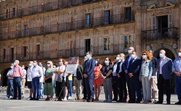 El alcalde de Salamanca apela a la defensa del relato y de la verdad en el homenaje a Miguel Ángel Blanco
