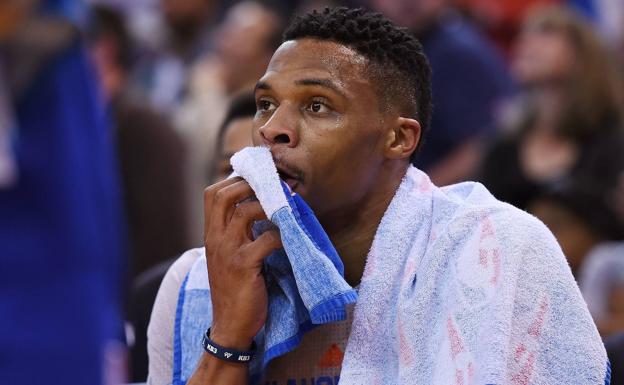 Russell Westbrook da positivo por coronavirus