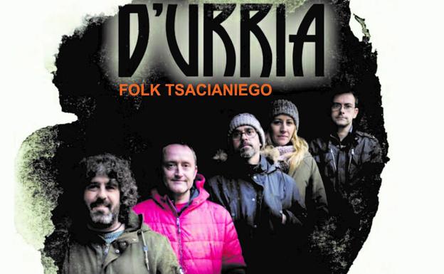 El ciclo La Bañeza Folk continúa con un concierto de «D'Urria»